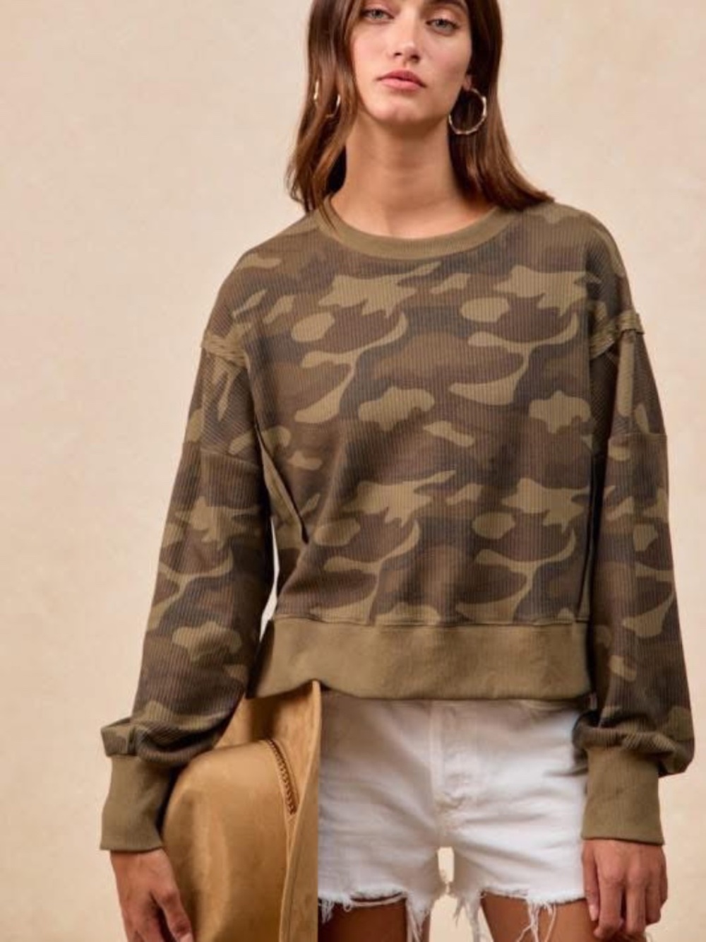 Camo Relaxed Pullover